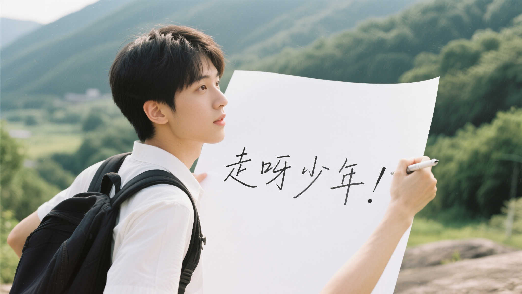 少年出发，迎向命运的风